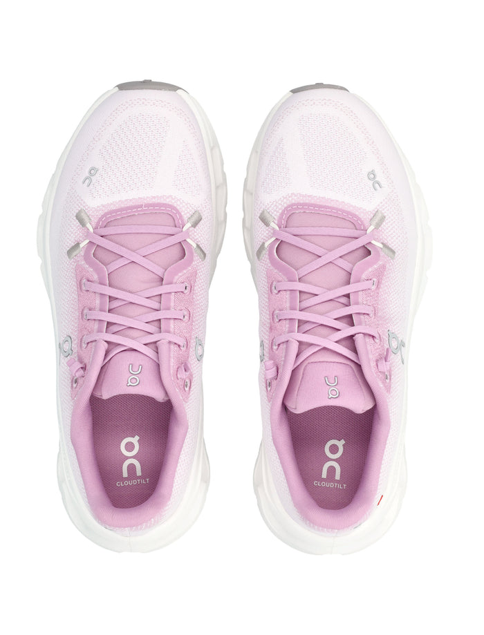 On Running Cloudtilt Womans Sneakers - Pink Bloom Sakura Upper