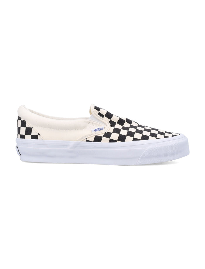 Vans Checkerboard LX Classic Slip-On 98 Black/off White Upper Sneaker