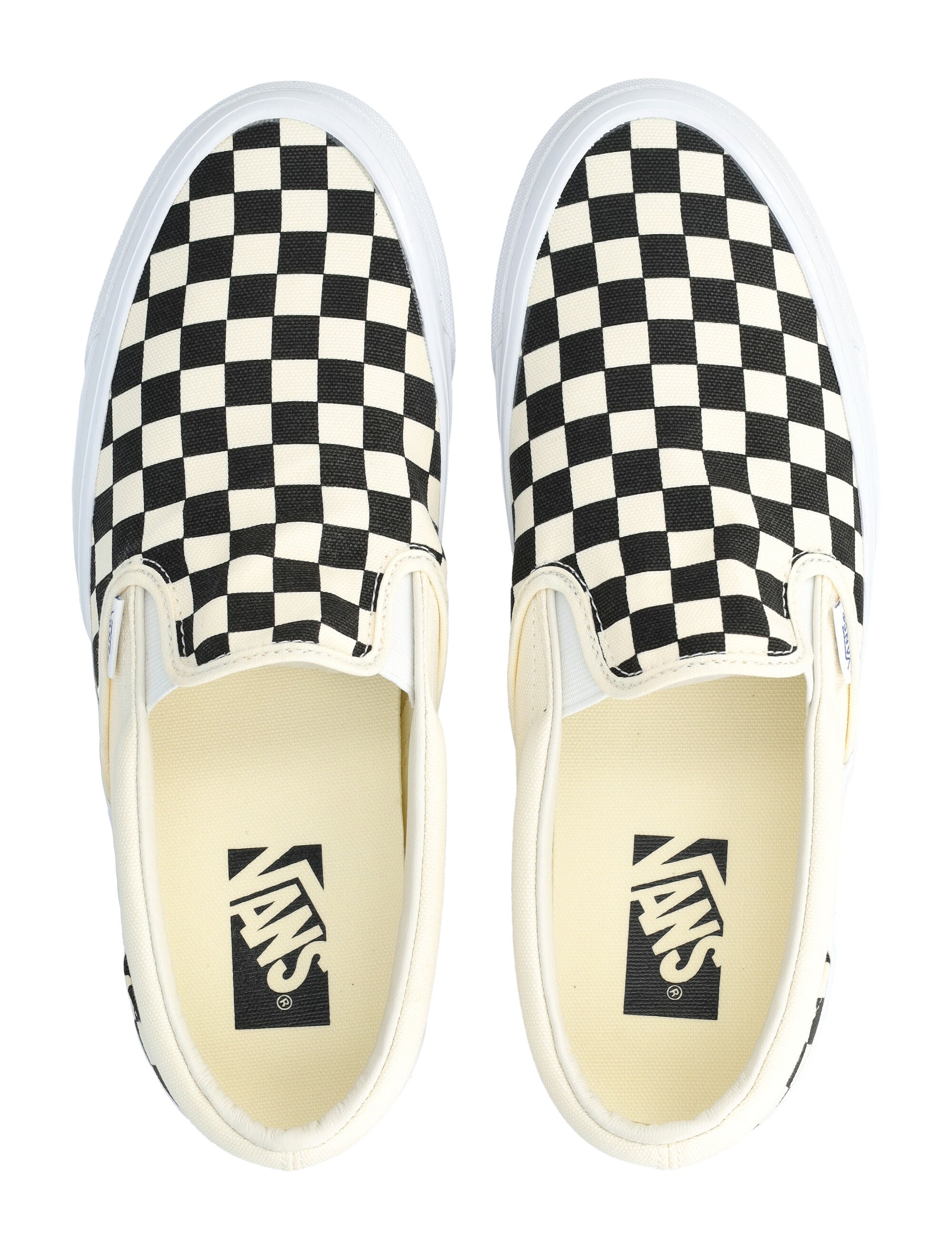 Vans Checkerboard LX Classic Slip-On 98 Black/off White Upper Sneaker