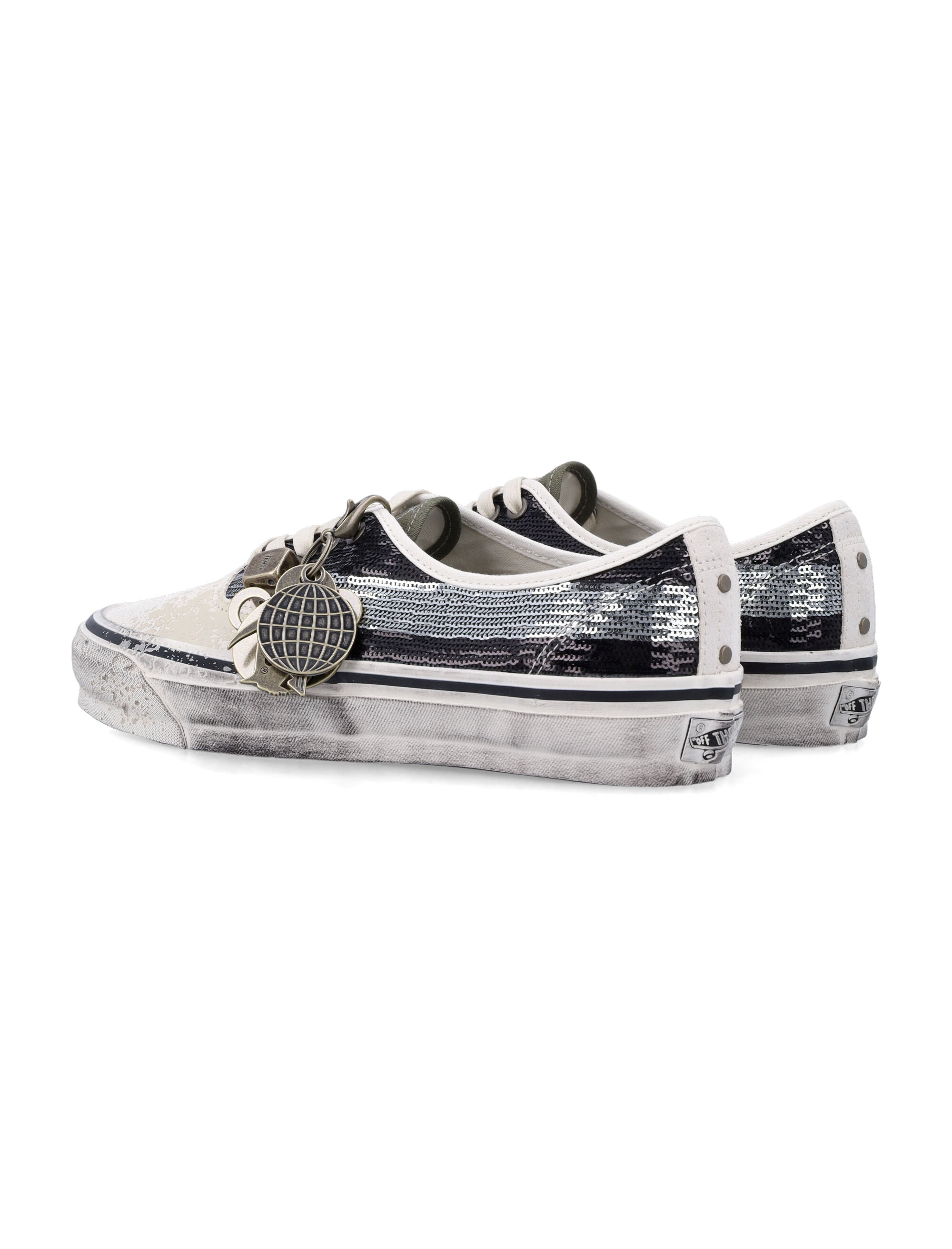 Vans Authentic Premium low-top sneakers Black/white Textile Sole