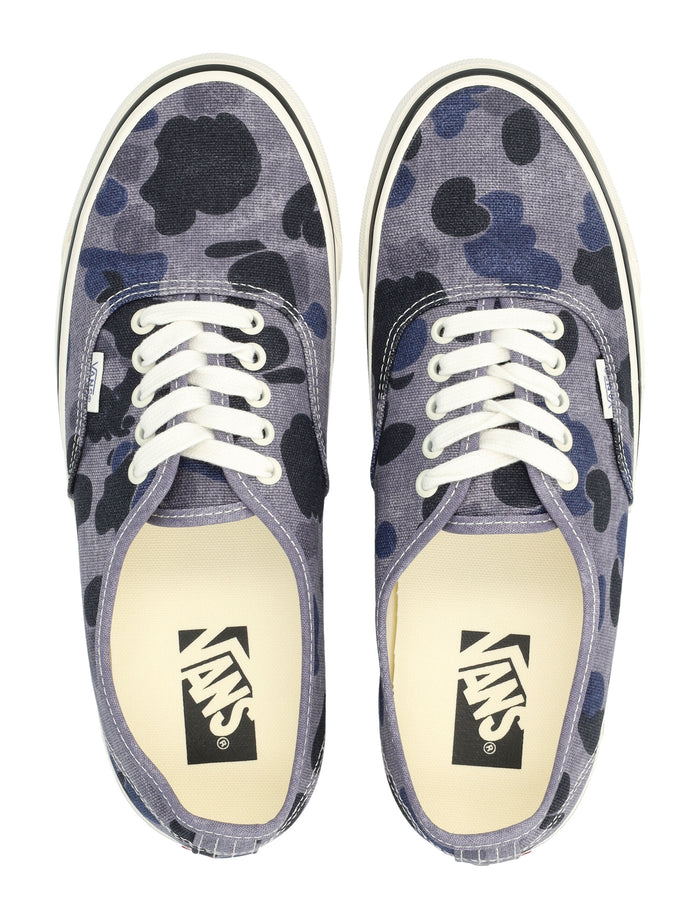 Vans Authentic Premium Purple Camo Print Shoes Duck Lavender Cotton Sole Sneaker