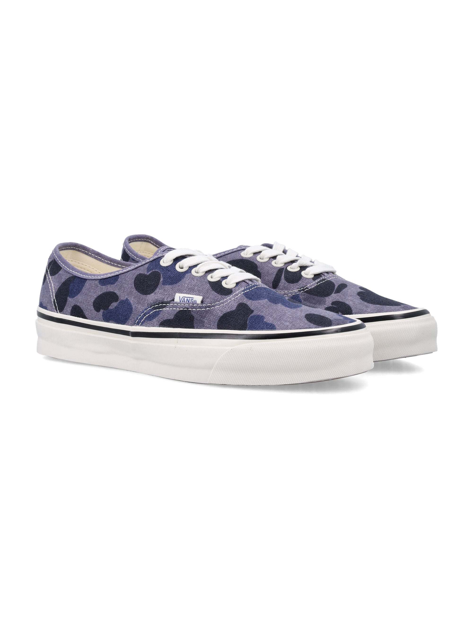 Vans Authentic Premium purple camo print shoes Duck Lavender Cotton Sole Sneaker