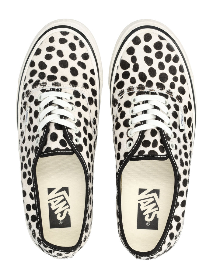 Vans Pony Hair With A Dalmatian Print Authentic Premium Shoes Upper Sneaker
