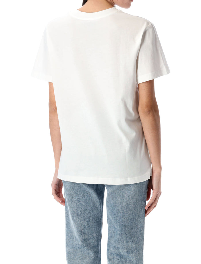 A.P.C. Standard Grand VPC cotton t-shirt White Dark Navy Biological Tshirt