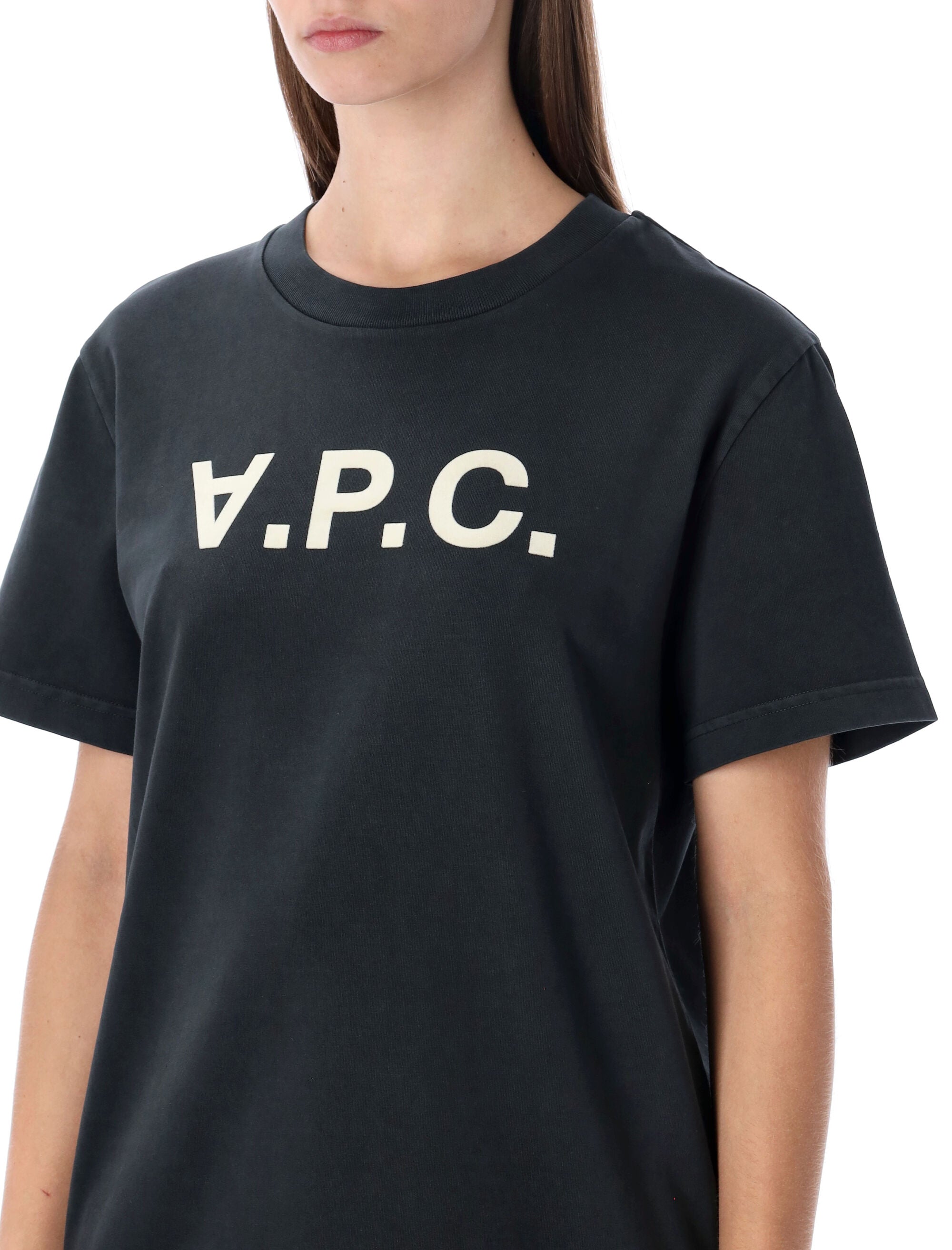A.P.C. Standard Grand VPC cotton t-shirt Noir Blanc Biological Tshirt