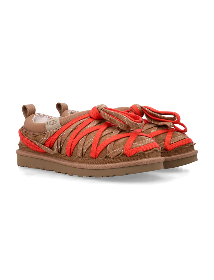 UGG Mens Tasman Lace Loafers Chestnut Upper Flat Shoes