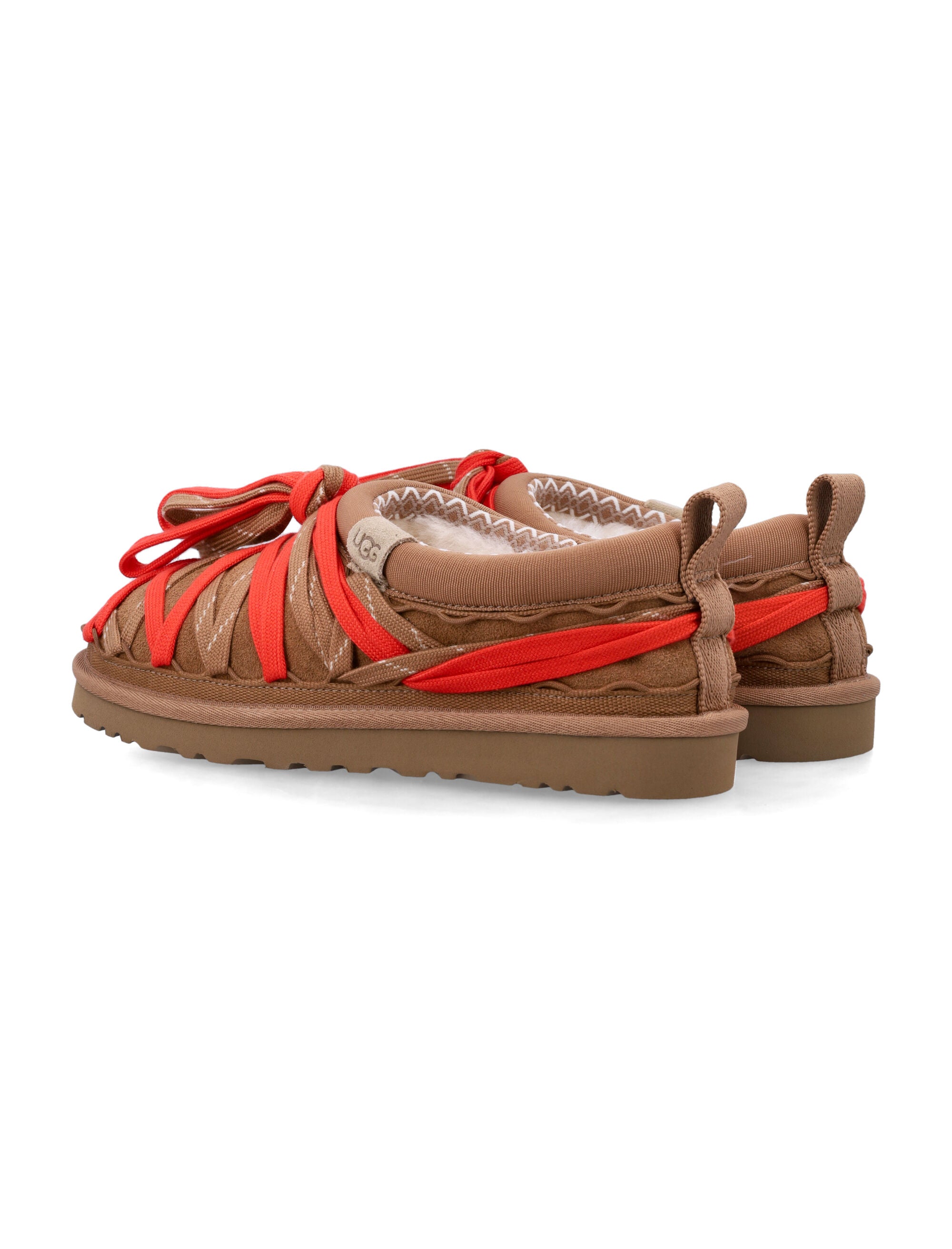 UGG Mens Tasman Lace Loafers Chestnut Upper Flat Shoes