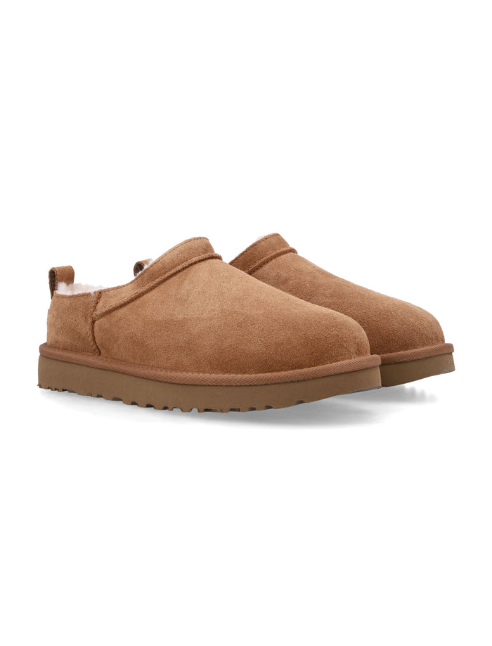 Mans UGG Classic Micro suede sheepskin boots Chestnut Upper