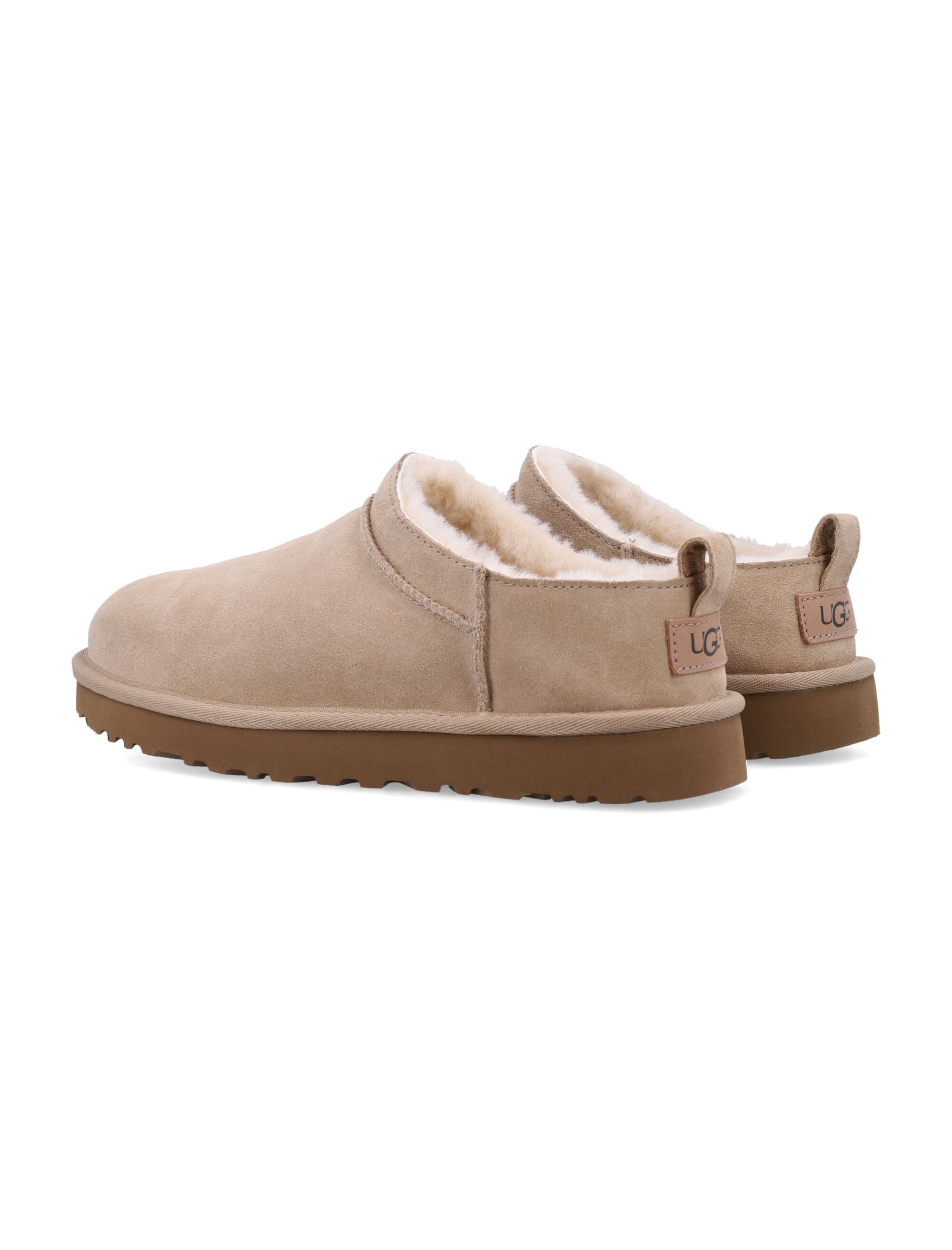 UGG Classic Micro suede sheepskin boots Sand Upper