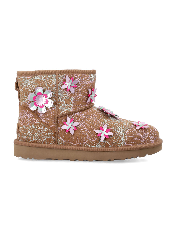 UGG Classic Mini Meadow Boots Chestnut Upper