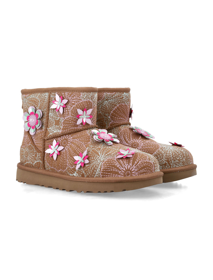 UGG Classic Mini Meadow Boots Chestnut Upper