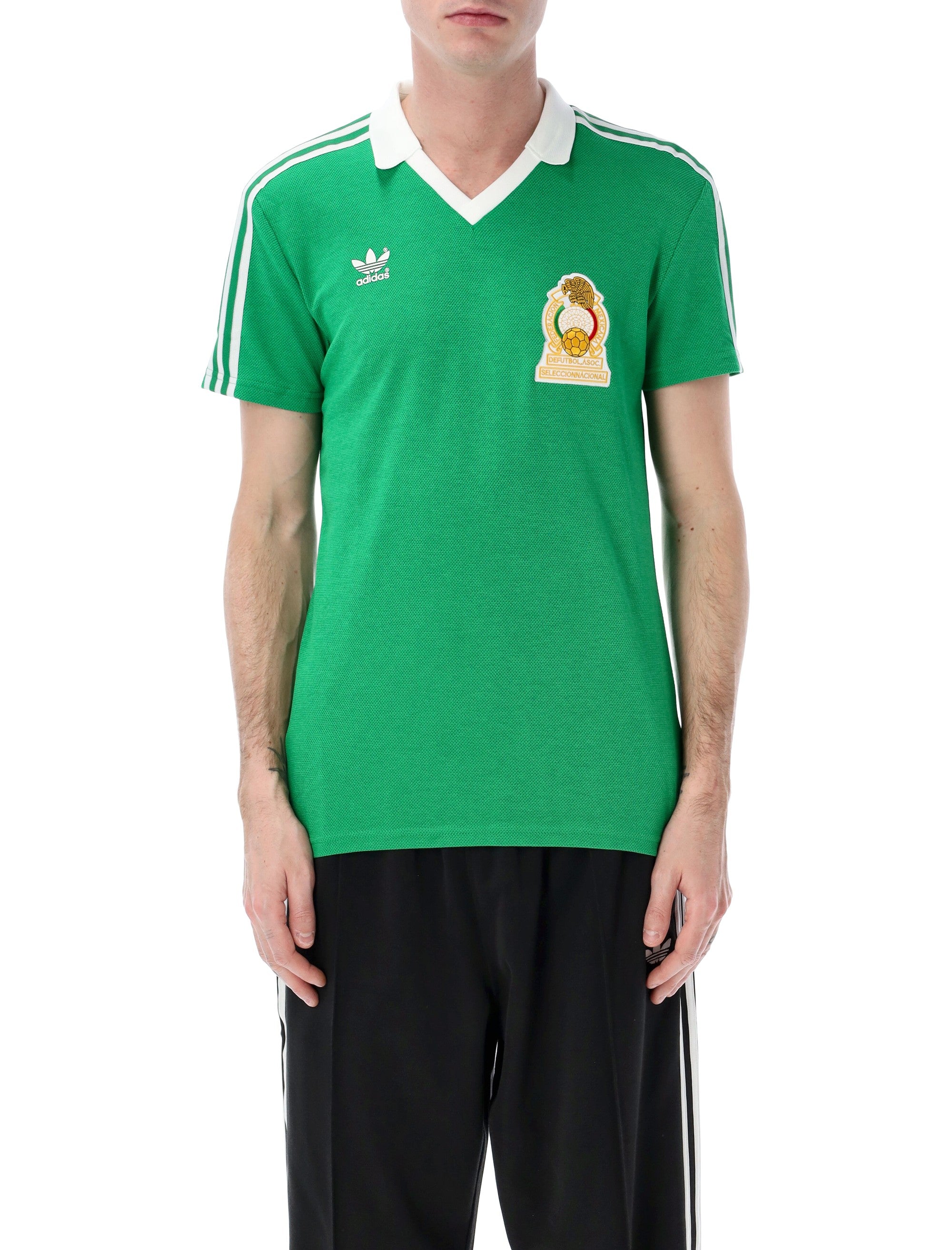 adidas Mexico 1986 Home jersey Green Recycled Polyester T-shirt