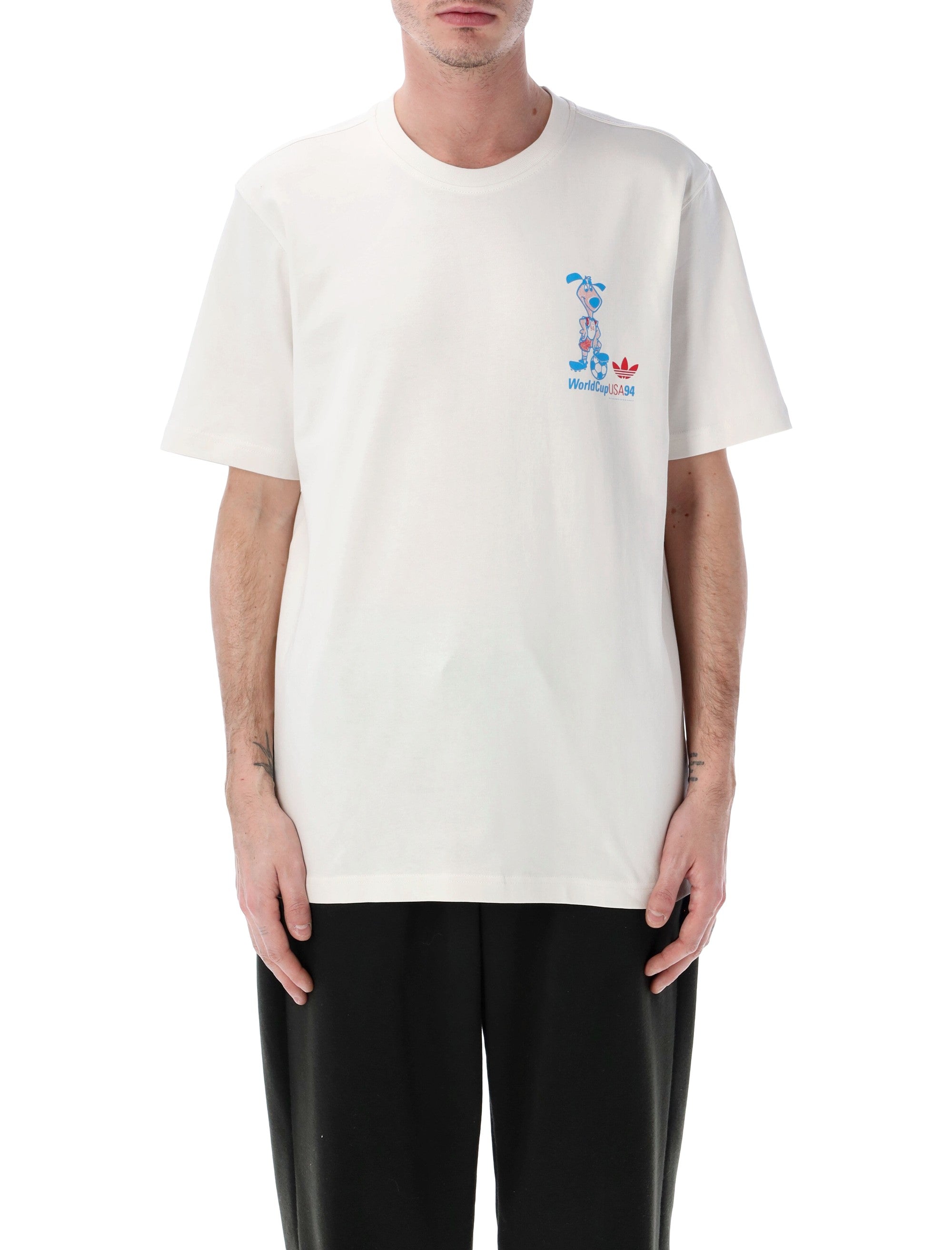 Adidas Originals FIFA 26 Mascot T-shirt Cloud White Cotton