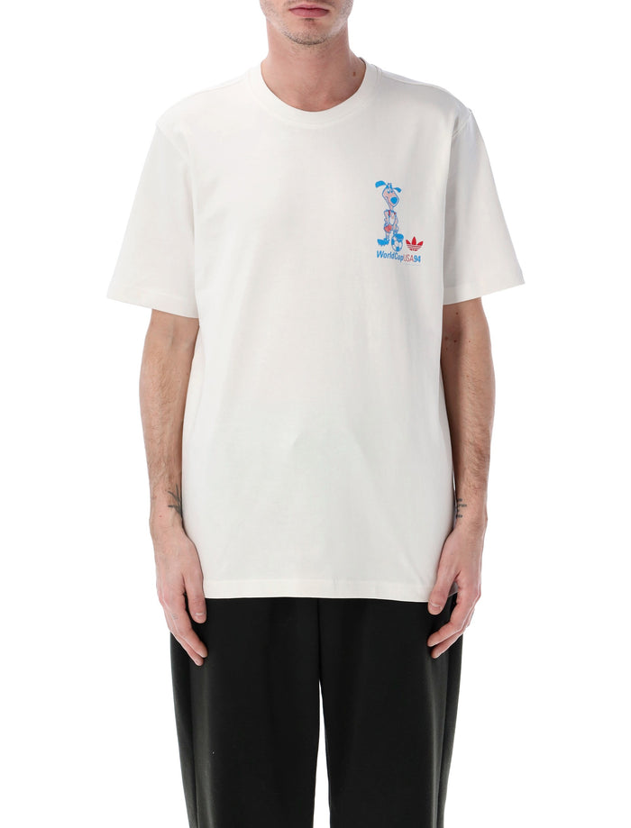 Adidas Originals FIFA 26 Mascot T-shirt Cloud White Cotton
