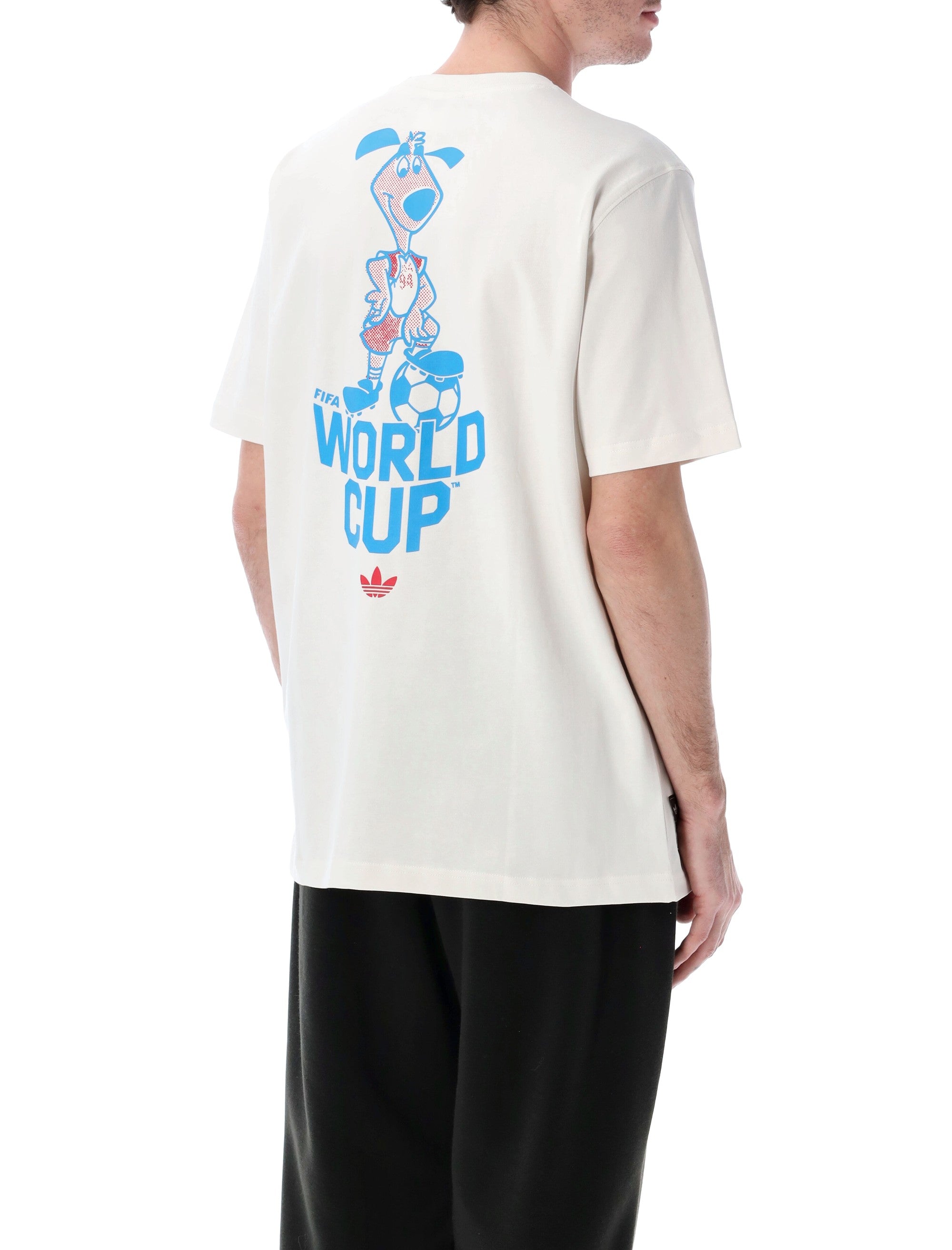 Adidas Originals FIFA 26 Mascot T-shirt Cloud White Cotton