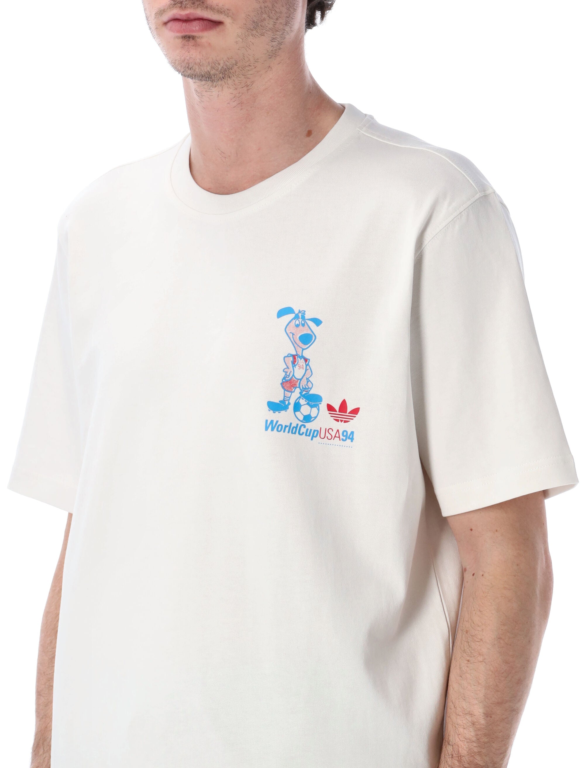 Adidas Originals FIFA 26 Mascot T-shirt Cloud White Cotton