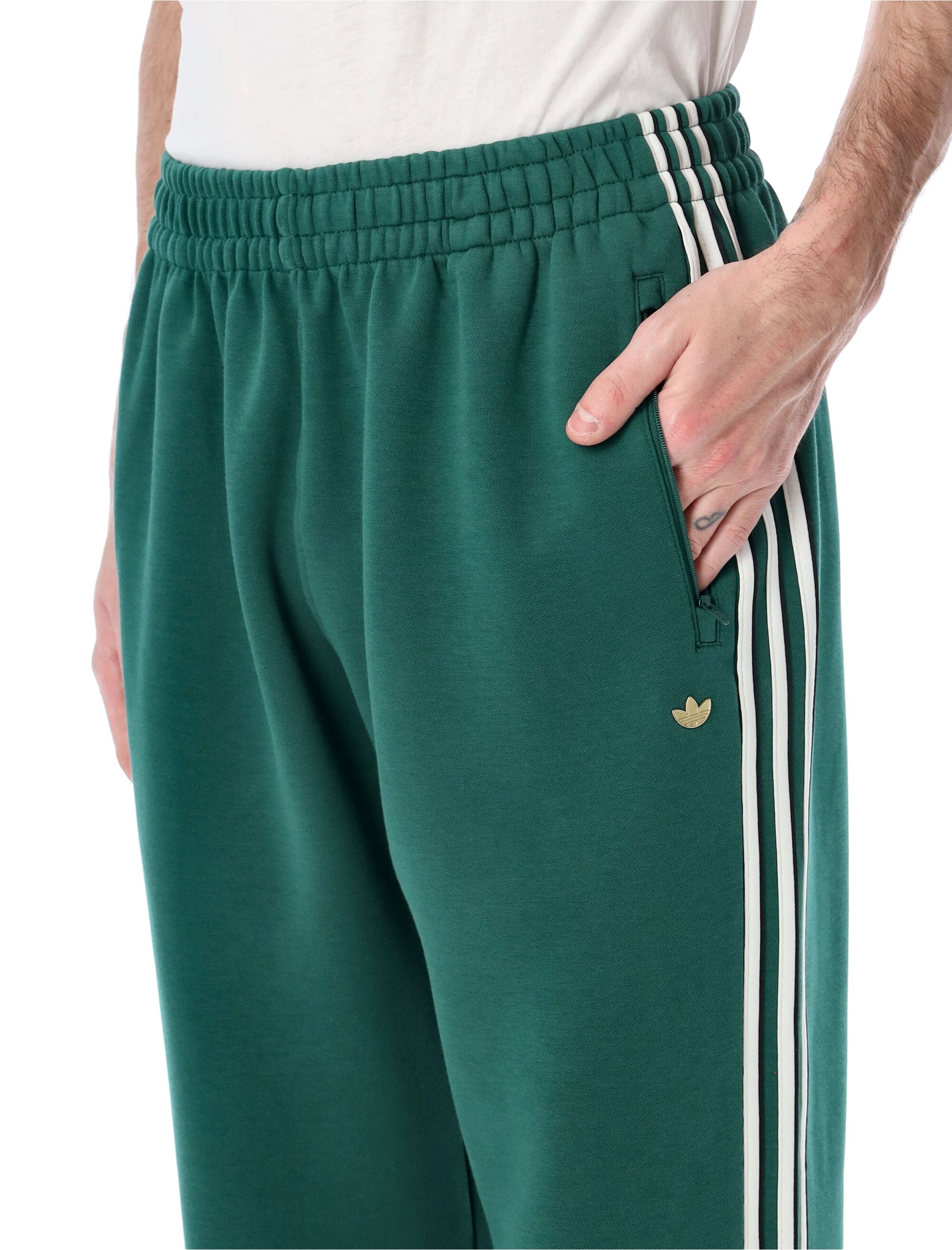 adidas Classic green track pants Cotton Sweatpants