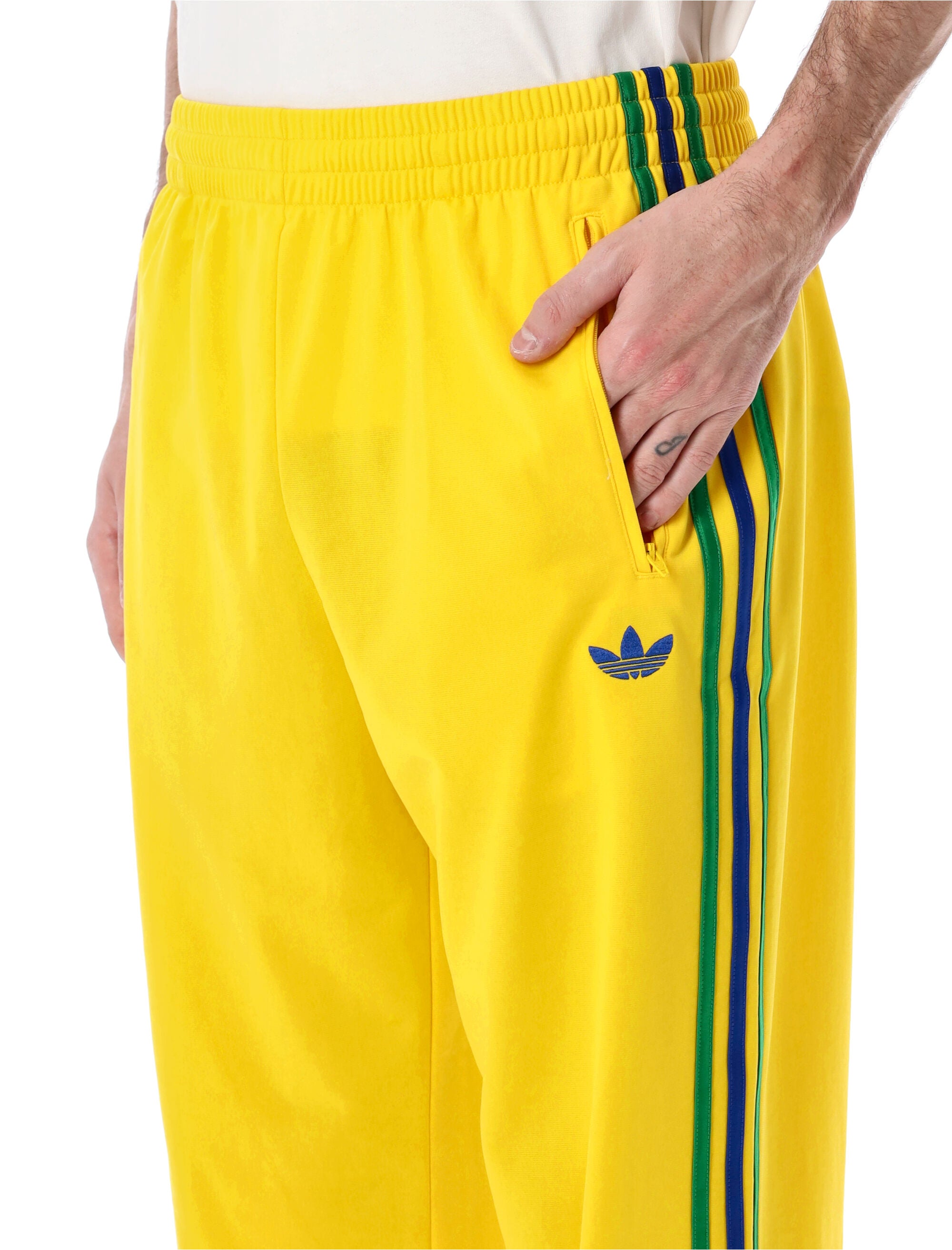 Adidas Originals yellow Firebird track pants Eqtyel Recycled Polyester