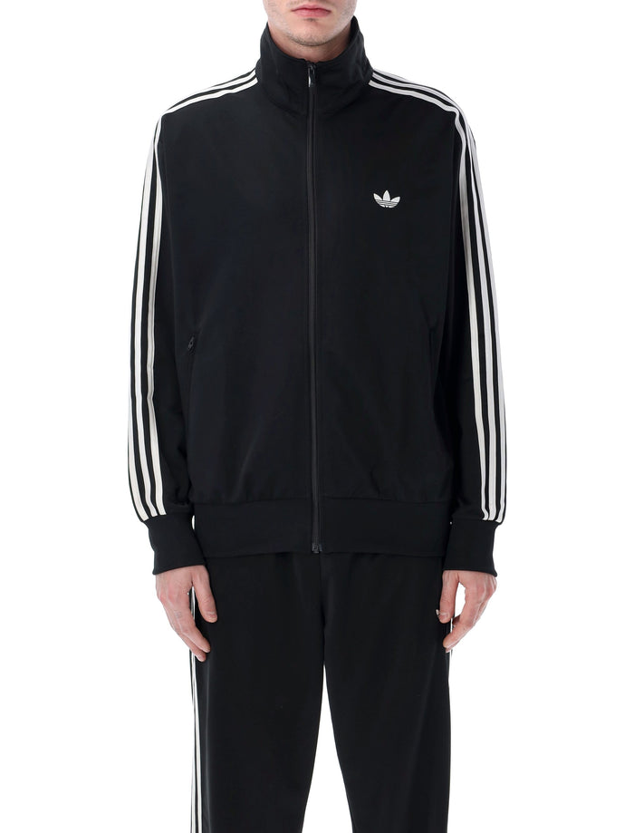 Adidas Originals Firebird black track top Recycled Polyester Sweatshirt