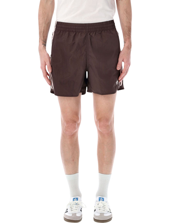 Adidas Originals Brown Sprinter Shorts Auco Recycled Polyamide