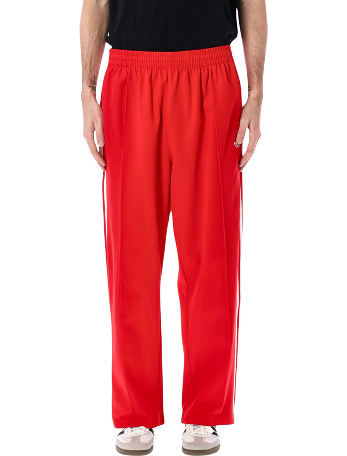 Adidas Originals Baggy Track Pants Better Scarlet Cotton Sweatpants