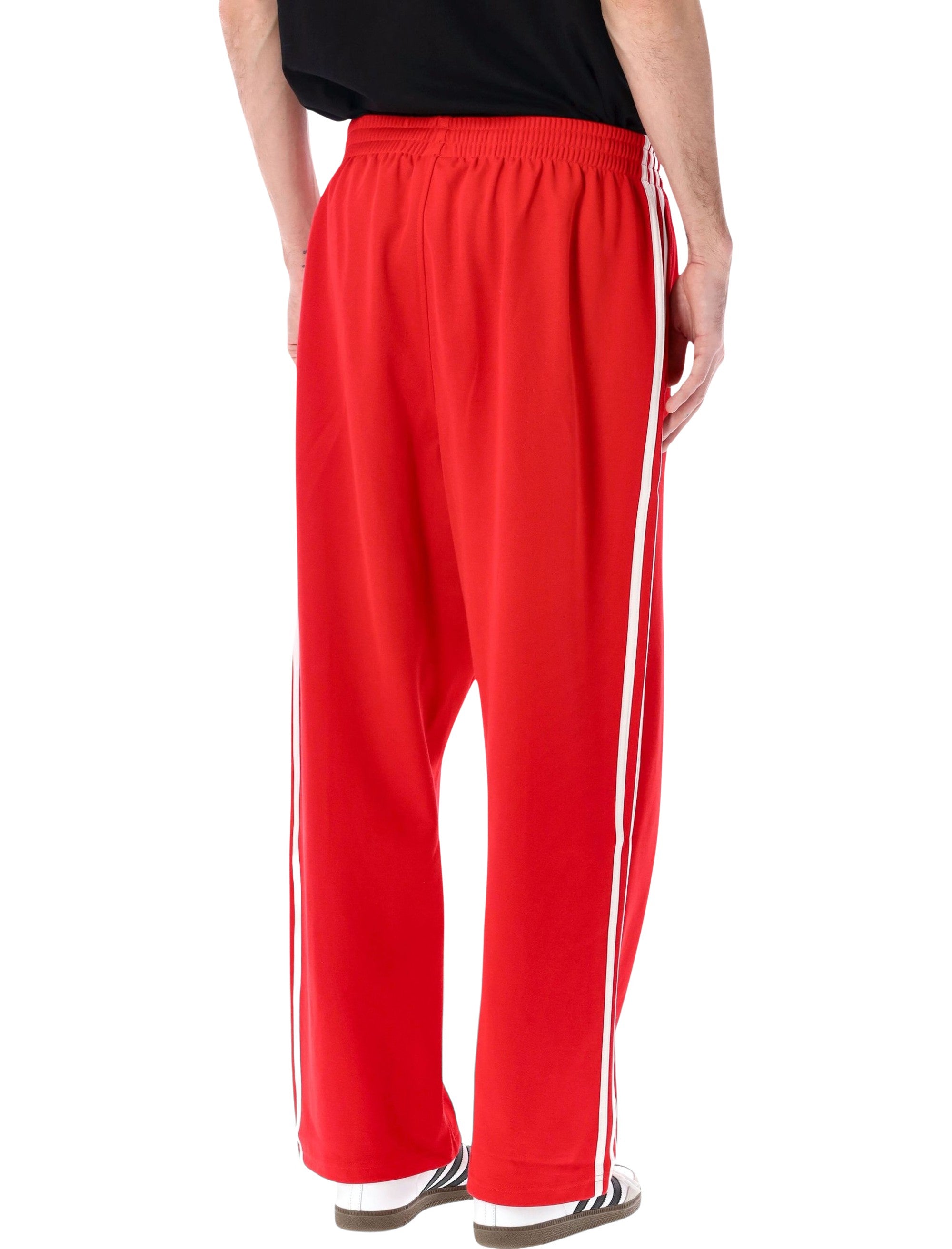 Adidas Originals Baggy Track Pants Better Scarlet Cotton Sweatpants