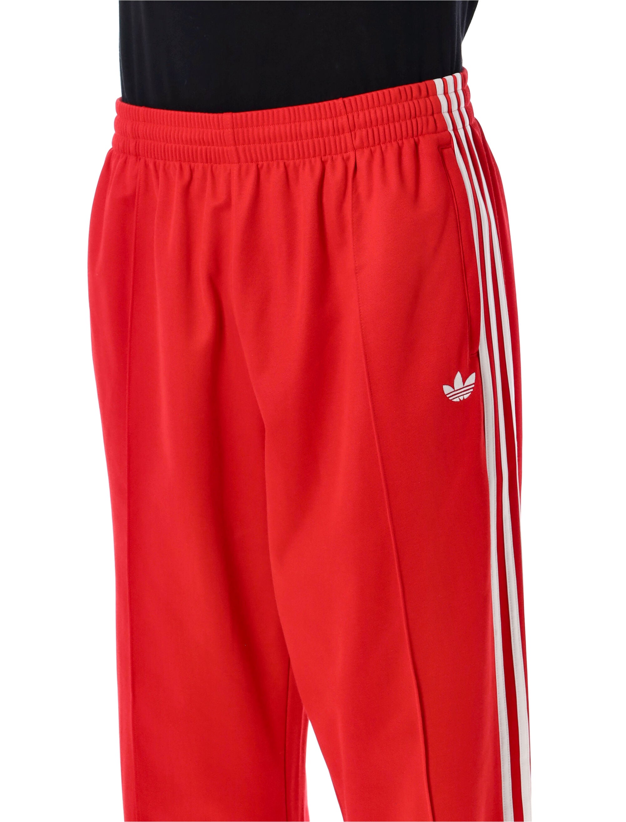 Adidas Originals Baggy Track Pants Better Scarlet Cotton Sweatpants