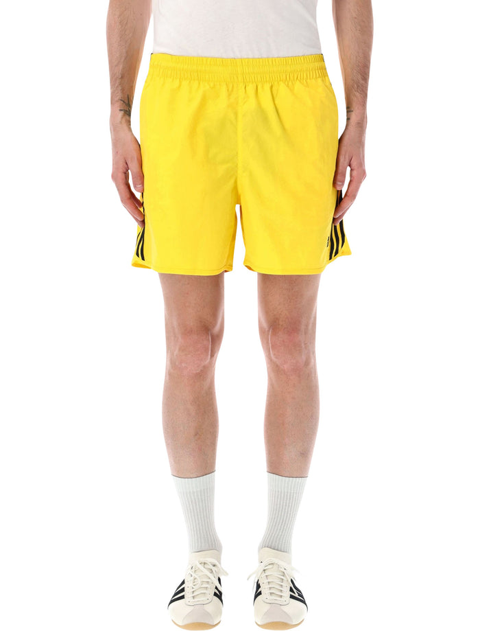Adidas Originals Sprinter Shorts Eqt Yellow Recycled Polyamide