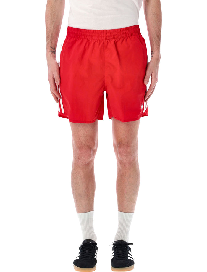 adidas Originals Sprinter drawcord shorts Better Scarlet Recycled Polyamide