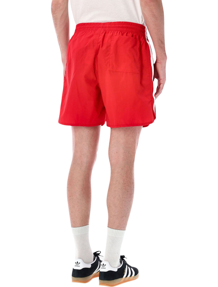 adidas Originals Sprinter drawcord shorts Better Scarlet Recycled Polyamide
