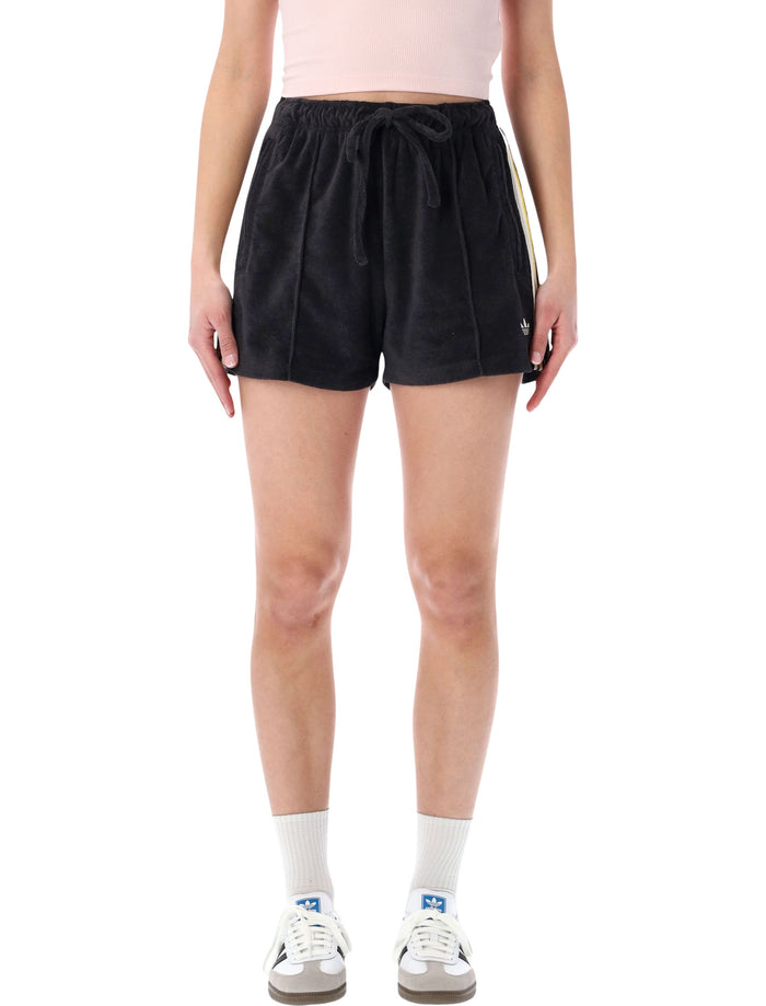 Adidas Originals Firebird terry shorts Black Cotton