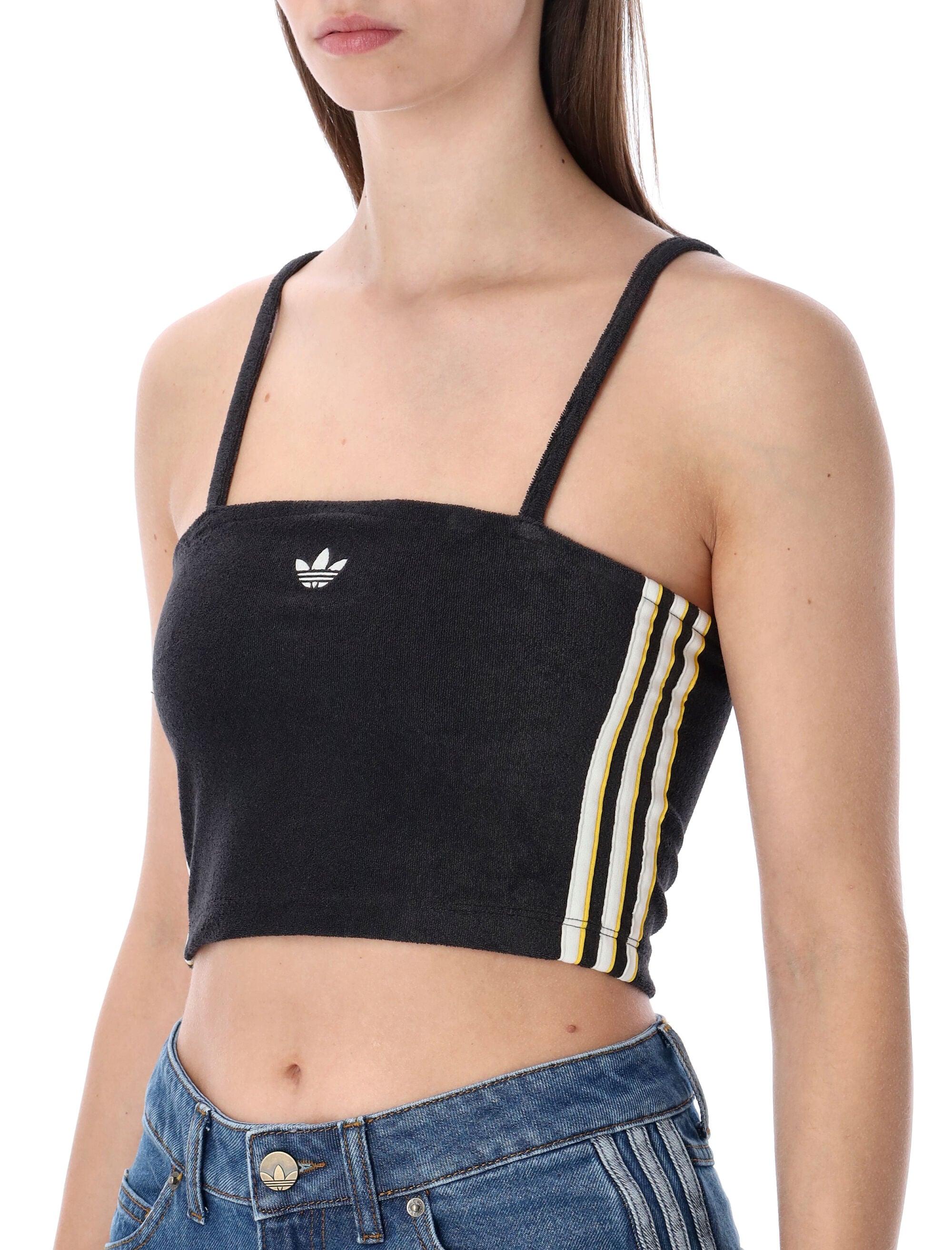 Adidas Originals TT chenille tank top Black Cotton