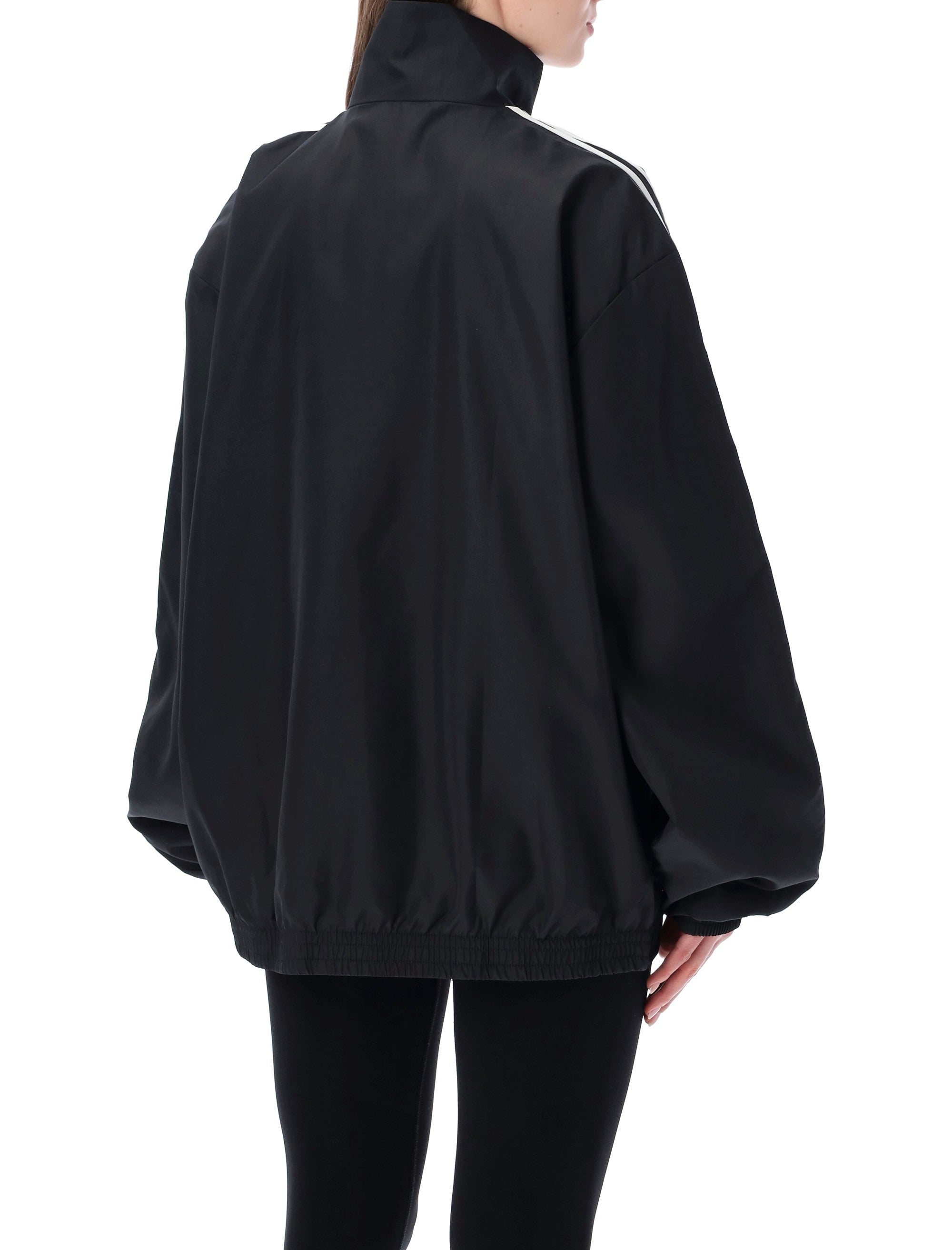 adidas Originals Firebird Adilenium track top Black Recycled Polyester Sweatshirt