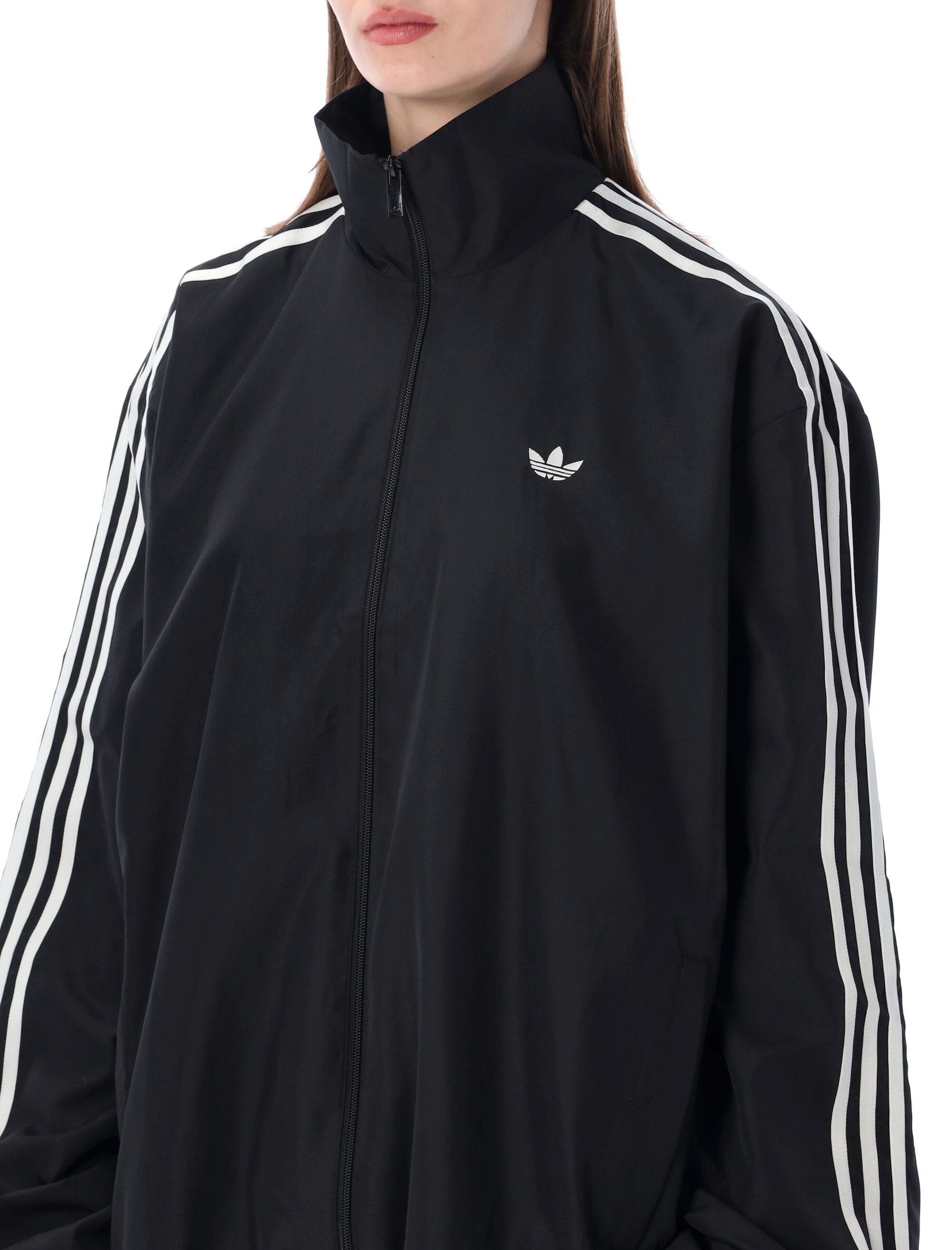 adidas Originals Firebird Adilenium track top Black Recycled Polyester Sweatshirt