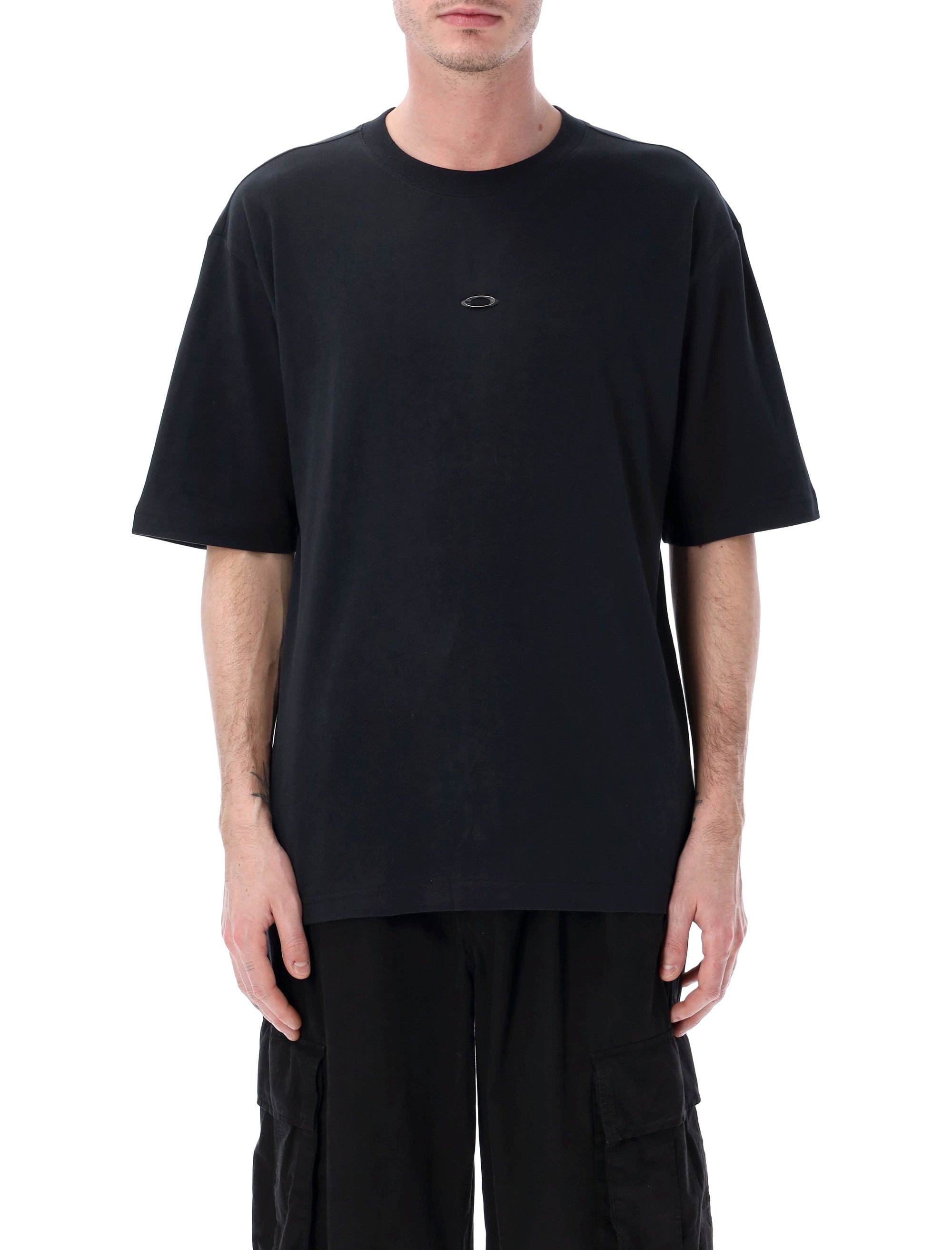 Oakley Metal Rise Boxy T-shirt Blackout Cotton