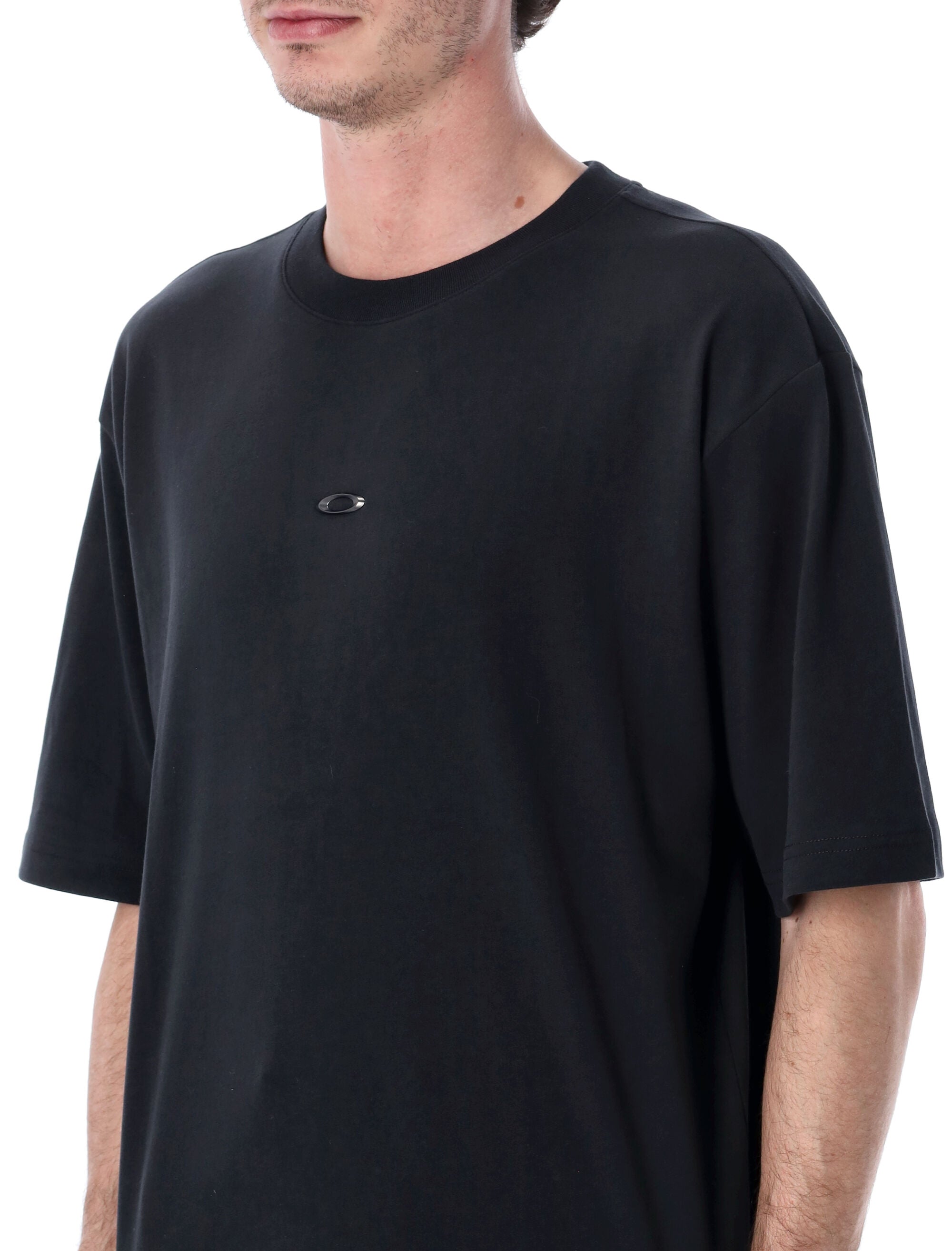 Oakley Metal Rise Boxy T-shirt Blackout Cotton