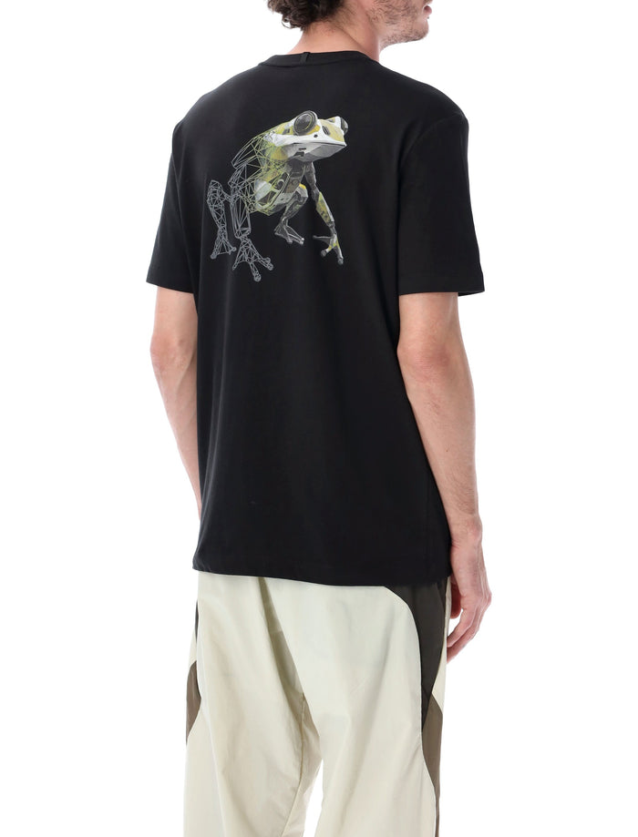 Oakley Futurescape Frog Cotton T-Shirt Pitch Black