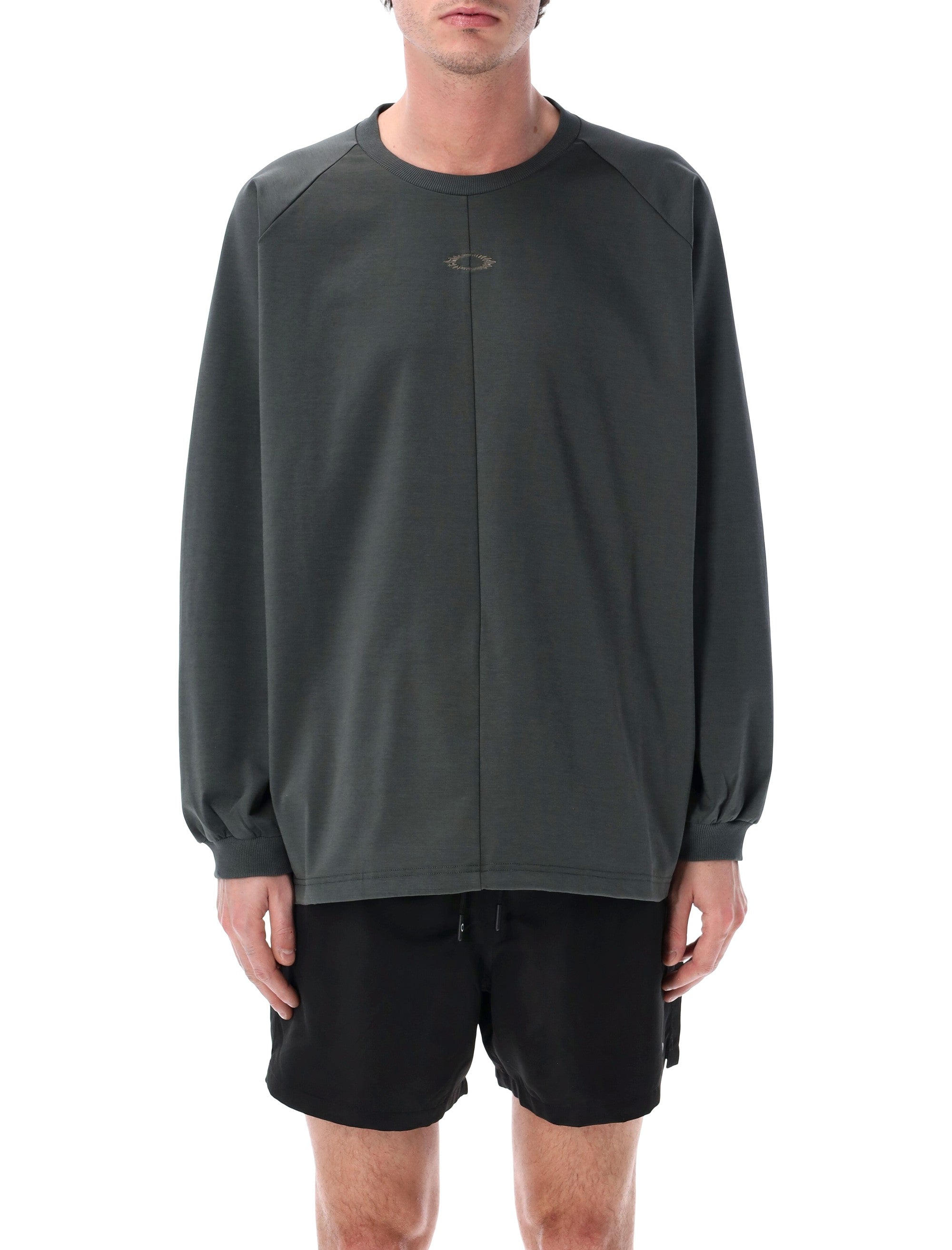 Oakley Fgl Slick Crew 6.0 long-sleeve top Moss Green Cotton Tshirt