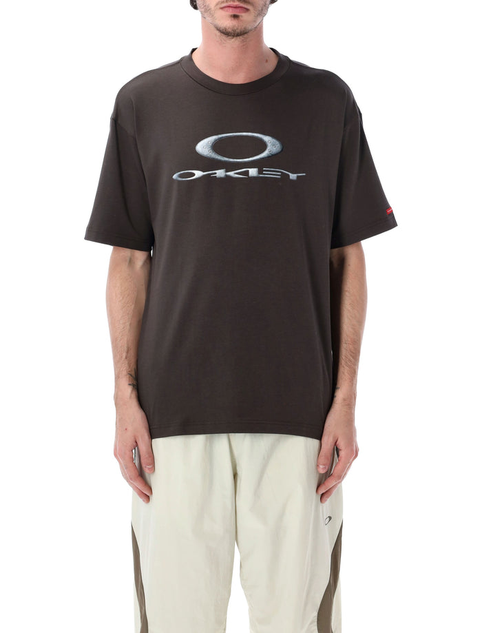 Oakley X-Metal Logo T-Shirt Shadow Black Rayon