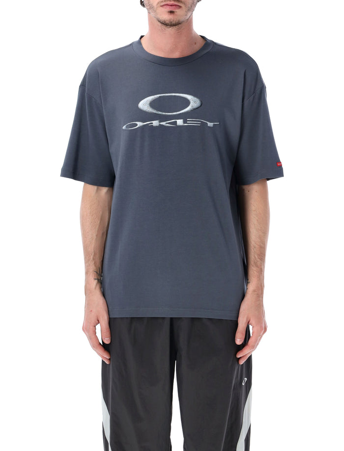 Oakley X-Metal Logo T-Shirt Grey Dust Rayon