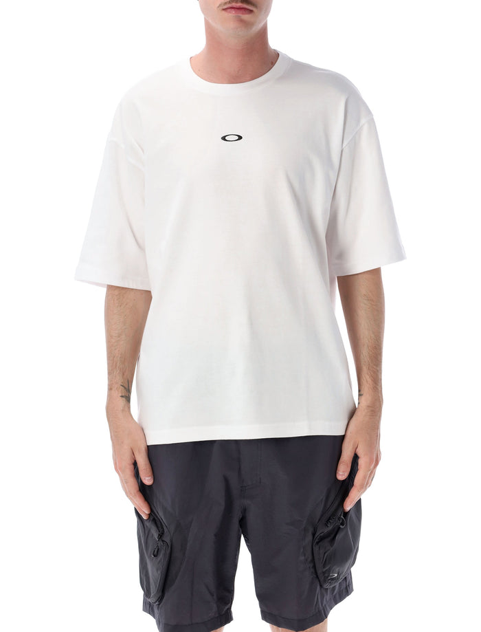 Oakley Enhance Qdc Tee Bp 5.0 White Cotton T-shirt