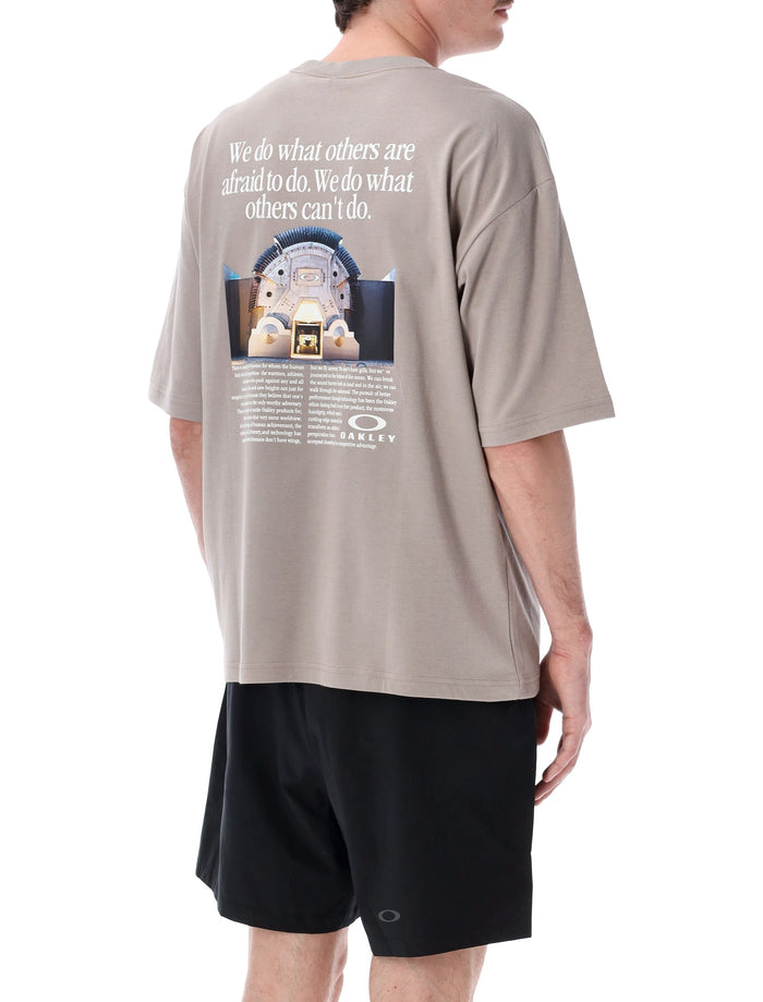 Oakley Enhance Qdc Tee Bp 5.0 Smoked Pearl Cotton T-shirt