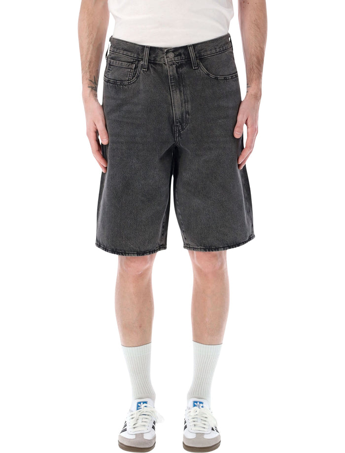 Levis® 478™ Baggy denim shorts Black Wash Cotton