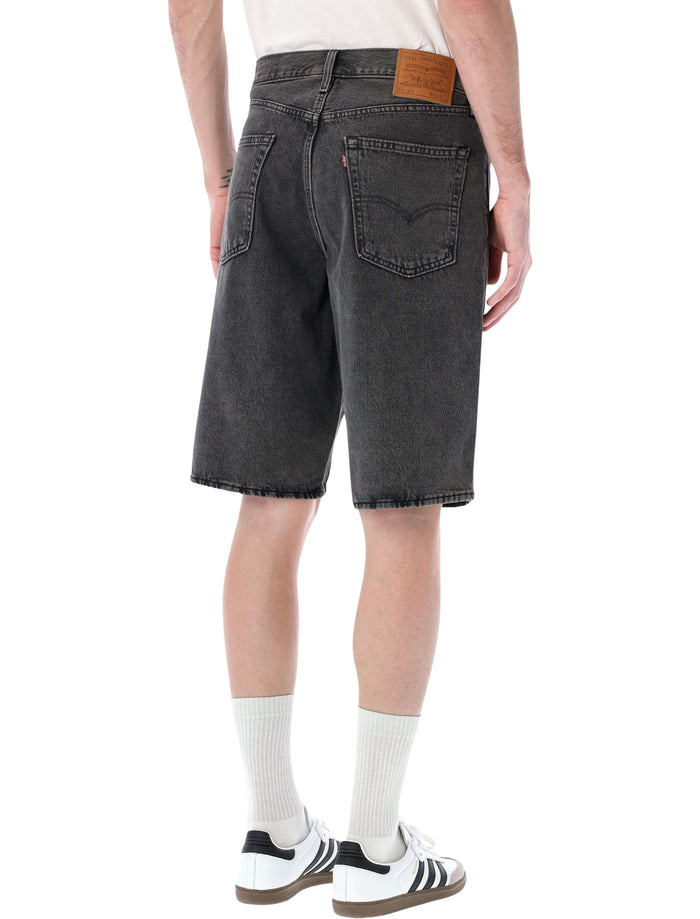 Levis® 478™ Baggy denim shorts Black Wash Cotton