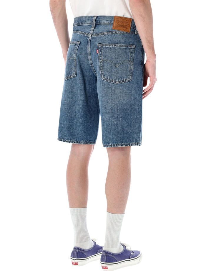 Levis® 478™ Baggy denim shorts Med Blue Cotton