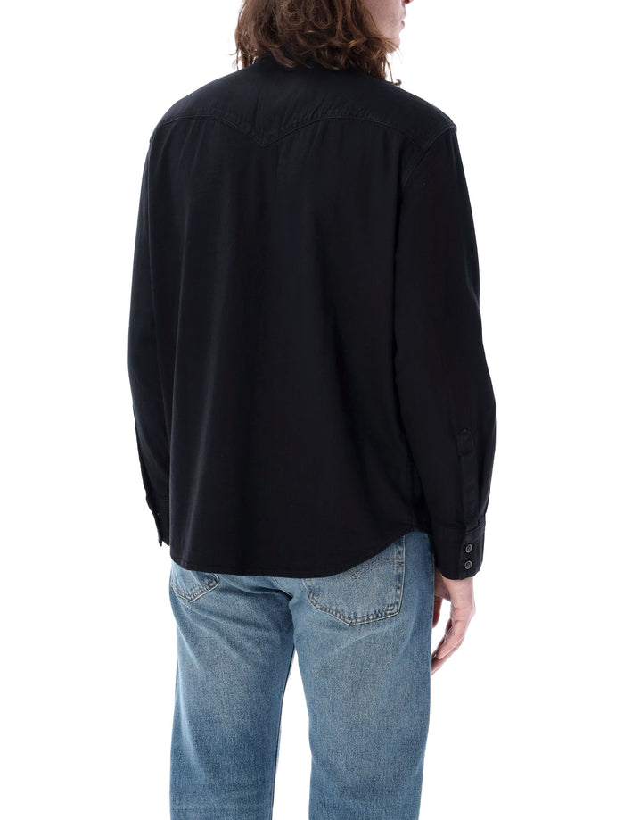 Levis Western denim shirt Black Wash Cotton