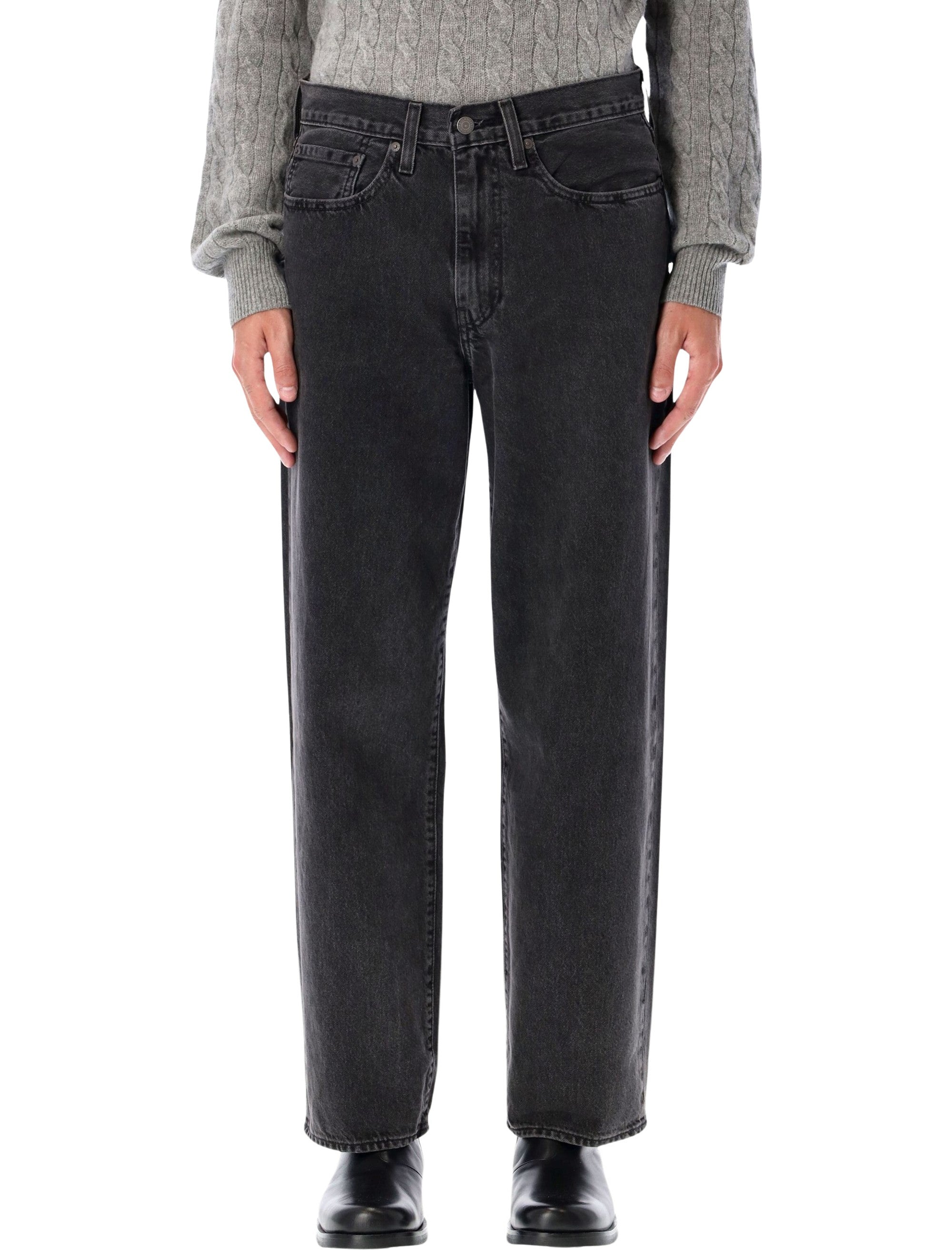 Levis 578 Baggy denim jeans Black Wash Cotton