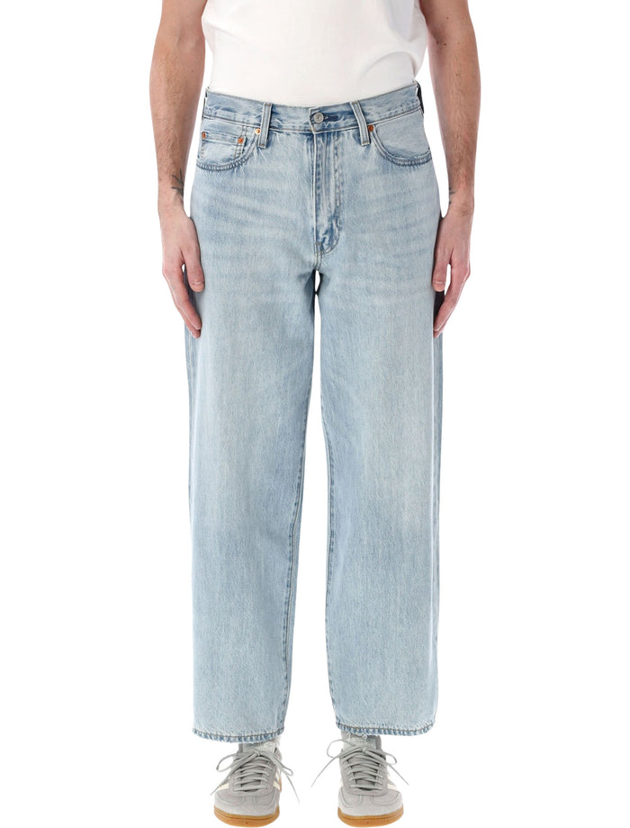 Levis 578 Baggy denim jeans Light Blue Cotton