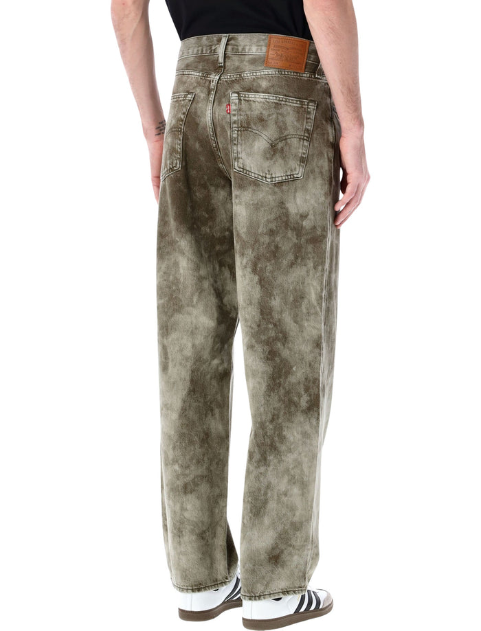 Levis 578 Baggy denim jeans Camo Grey Cotton