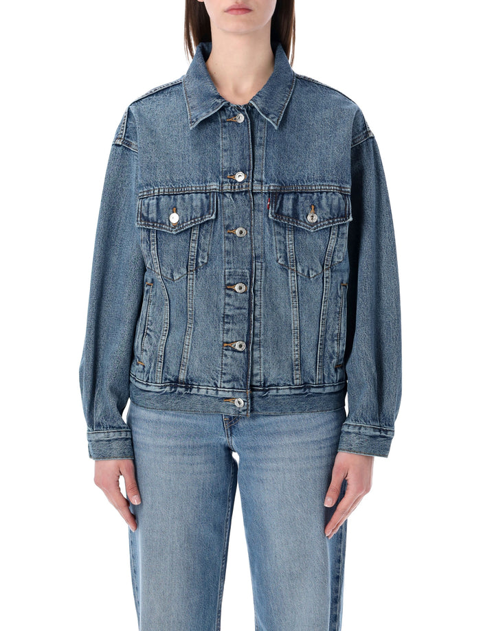 Levis 90s Trucker jacket Turning Heads Blue Cotton